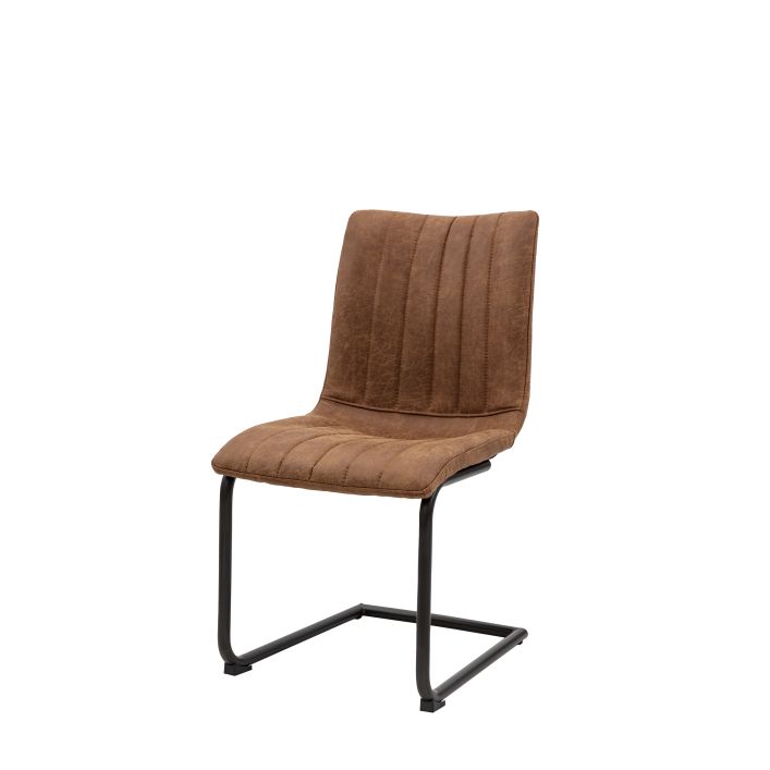 Ghedi Mella Brown Chair (2pk) — SantoLusso®