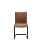 Ghedi Mella Brown Chair (2pk) — SantoLusso®