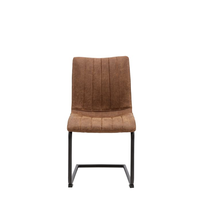 Ghedi Mella Brown Chair (2pk) — SantoLusso®