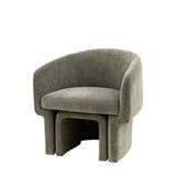 Ghedi Micah Armchair Grey — SantoLusso®