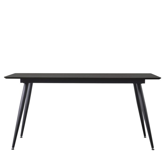 Ghedi Miera Dining Table Black — SantoLusso®