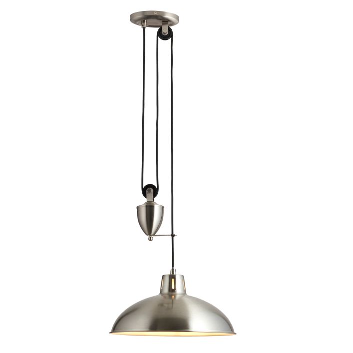 Ghedi Mimosa Pendant Light Satin Nickel — SantoLusso®