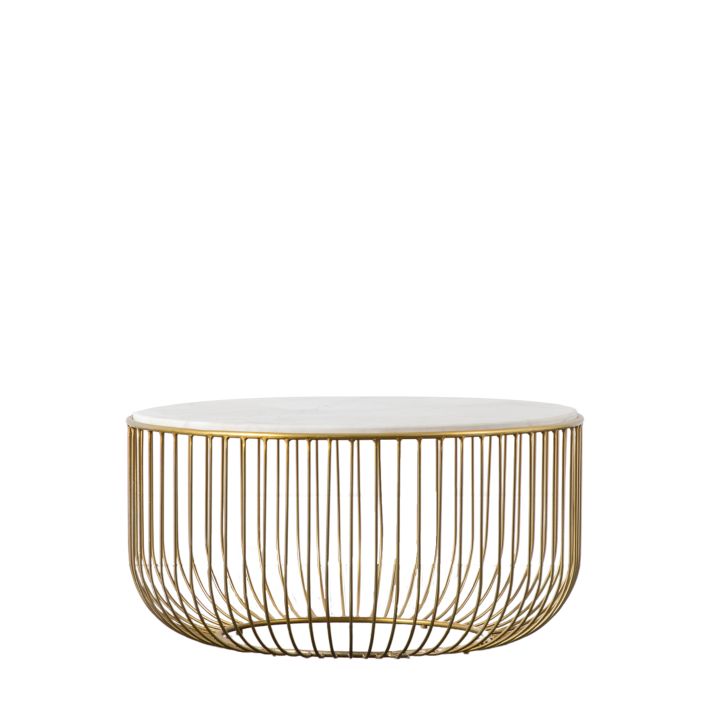 Ghedi Mirco Coffee Table Gold — SantoLusso®