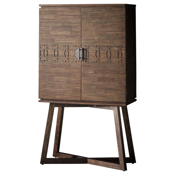 Ghedi Montone Retreat Cocktail Cabinet — SantoLusso®