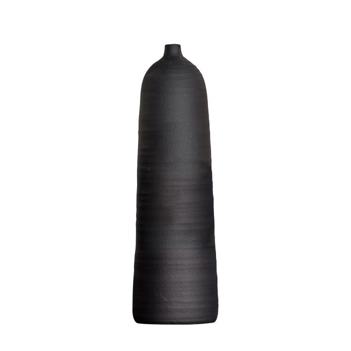 Ghedi Morgan Vase Black Large — SantoLusso®