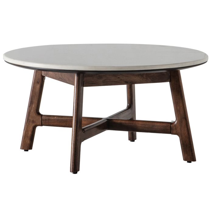 Ghedi Muje Round Coffee Table — SantoLusso®