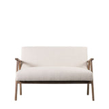 Ghedi Nadarro 2 Seater Sofa Natural Linen — SantoLusso®