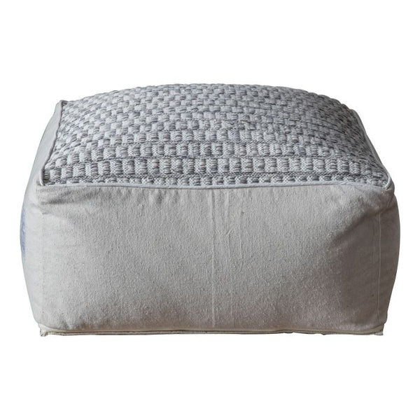 Ghedi Nevillo Pouffe Grey — SantoLusso®