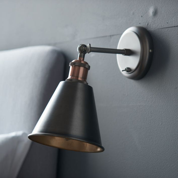 Ghedi Nica Wall Light with Shade — SantoLusso®