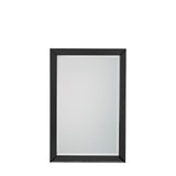 Ghedi Nicia Rectangle Mirror Black — SantoLusso®