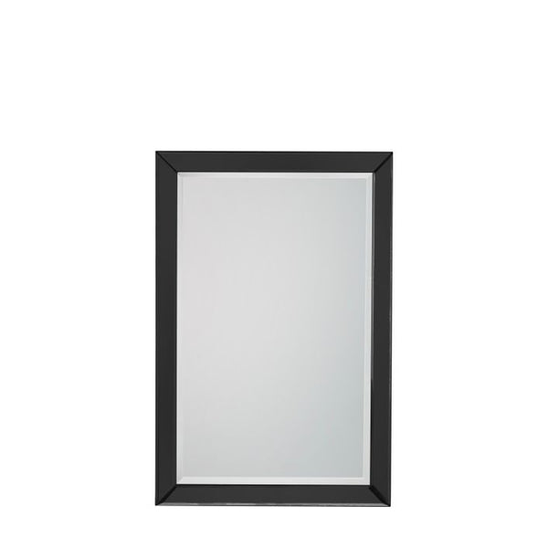 Ghedi Nicia Rectangle Mirror Black — SantoLusso®