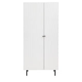 Ghedi Nicolanna 2 Door Wardrobe White — SantoLusso®