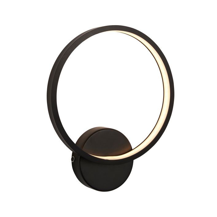 Ghedi Nona Outdoor 1 Wall Light Black — SantoLusso®