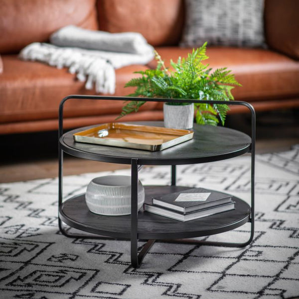 Ghedi Olona Coffee Table Black — SantoLusso®