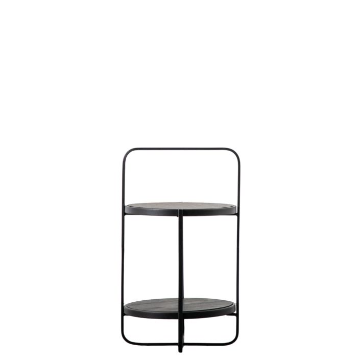 Ghedi Olona Side Table Black — SantoLusso®