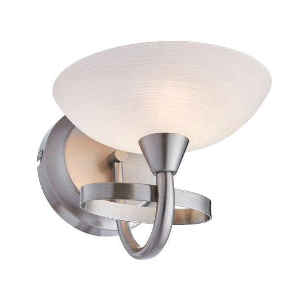 Ghedi Orazio Wall Light Satin Chrome — SantoLusso®