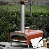 Ghedi Orratto Pellet Pizza Oven Red — SantoLusso®