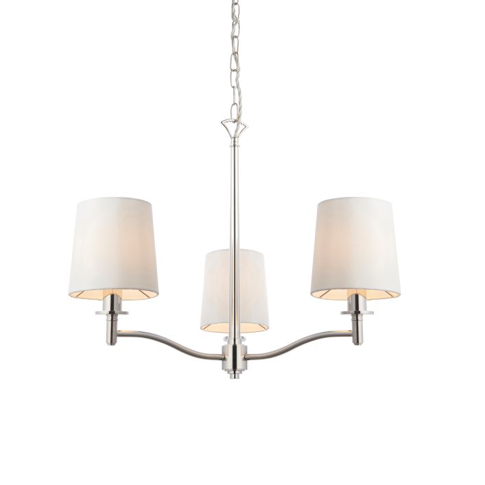 Ghedi Orsa 3 Pendant Light Nickel — SantoLusso®