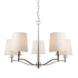 Ghedi Orsa 5 Pendant Light Nickel — SantoLusso®