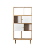 Ghedi Ostola Display Unit Oak White — SantoLusso®