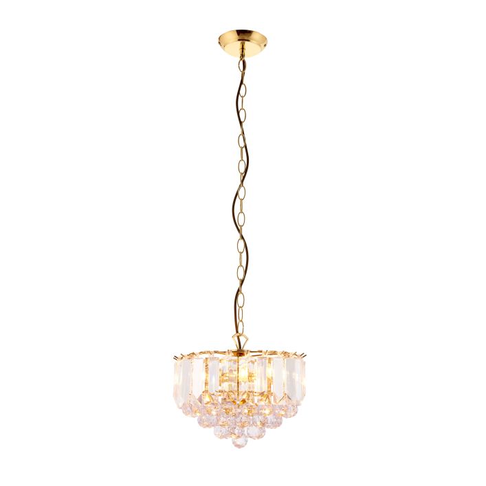 Ghedi Ottone 3 Pendant Light Brass — SantoLusso®