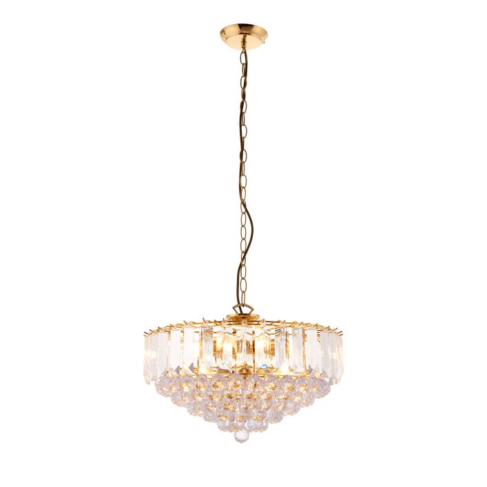 Ghedi Ottone 6 Pendant Light Brass — SantoLusso®