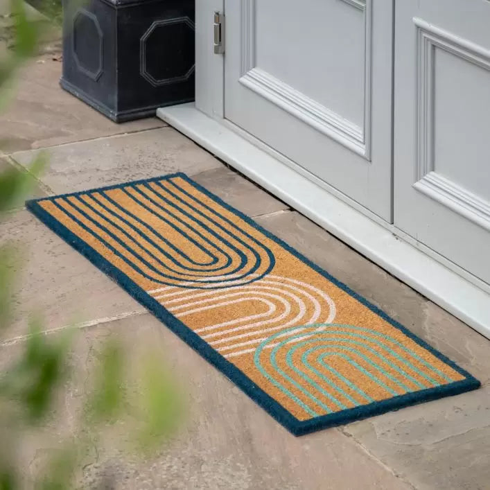 Ghedi Palza Arch Double Doormat — SantoLusso®