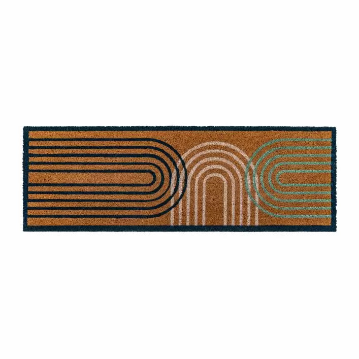 Ghedi Palza Arch Double Doormat — SantoLusso®