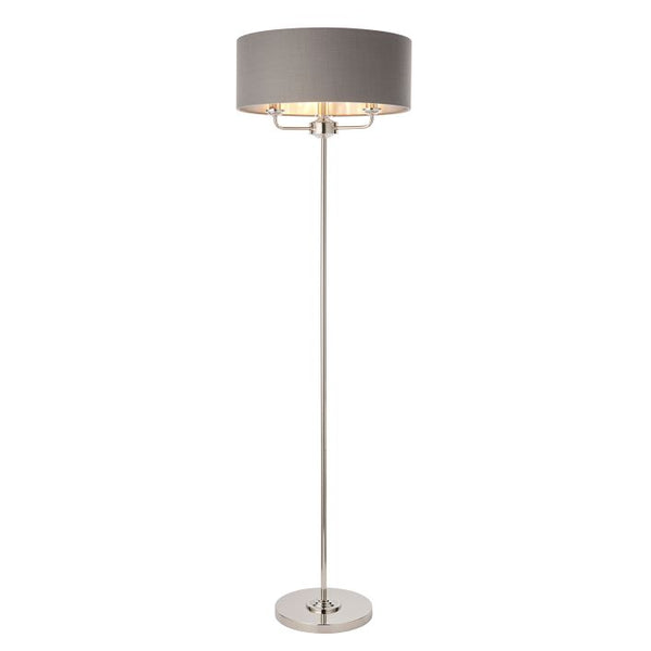 Ghedi Pasquale 3 Floor Light Nickel & Charcoal — SantoLusso®