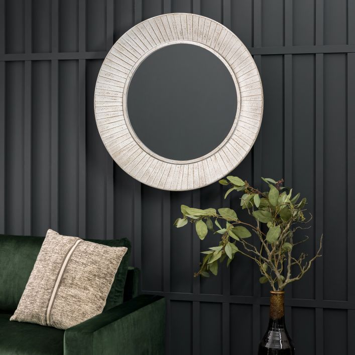 Ghedi Peregrine Round Mirror — SantoLusso®