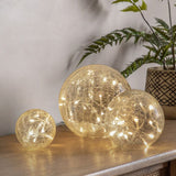 Ghedi Piettare Crackle Balls Clear — SantoLusso®