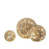 Ghedi Piettare Crackle Balls Clear — SantoLusso®