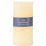 Ghedi Pillar Candle Rustic Ivory Large — SantoLusso®