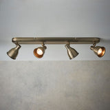 Ghedi Prima 4 Ceiling Light Antique Brass — SantoLusso®