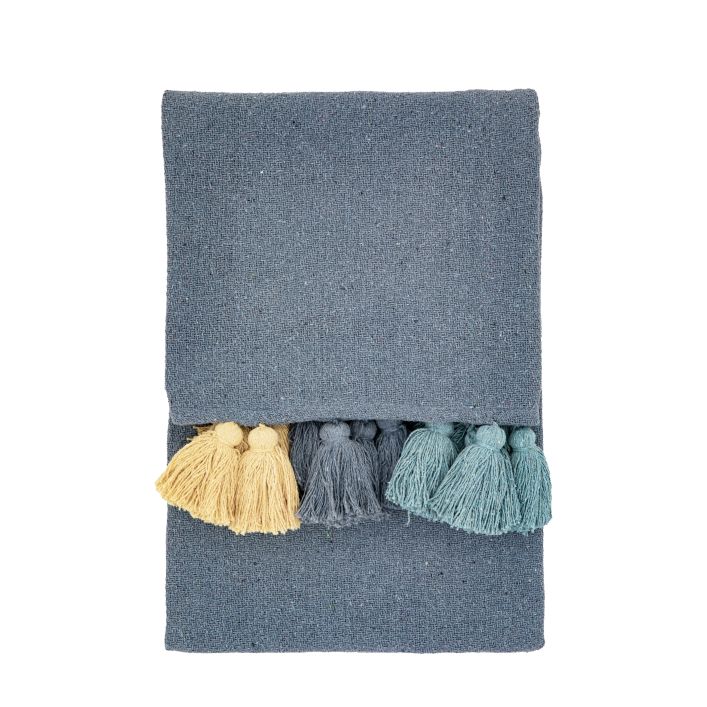 Ghedi Quetini Throw Blue — SantoLusso®