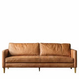 Ghedi Racello 3 Seater Sofa Vintage Brown Leather — SantoLusso®