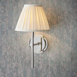 Ghedi Regala 1 Wall Light Nickel — SantoLusso®