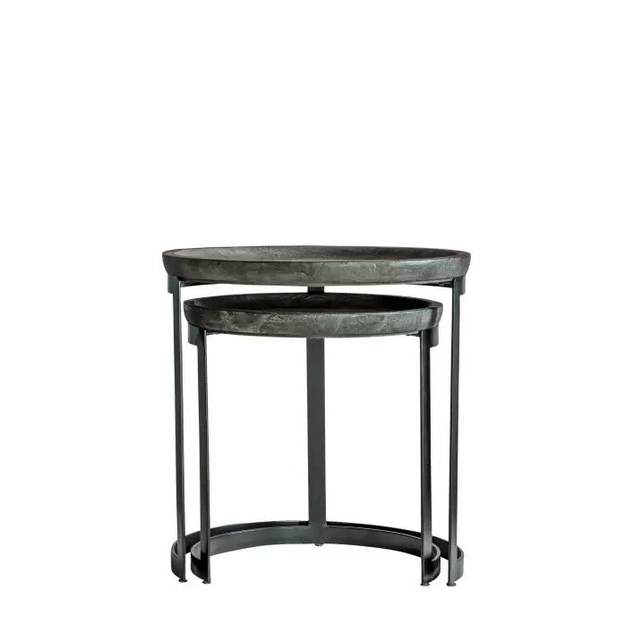 Ghedi Reggia Nest of 2 Tables — SantoLusso®