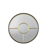 Ghedi Remo Round Mirror Gold Large — SantoLusso®