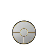 Ghedi Remo Round Mirror Gold Small — SantoLusso®