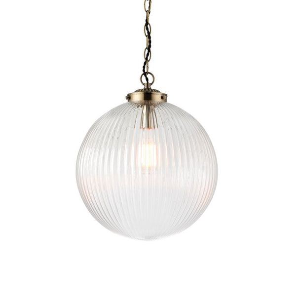 Ghedi Rialta Pendant Light Clear Glass Large — SantoLusso®