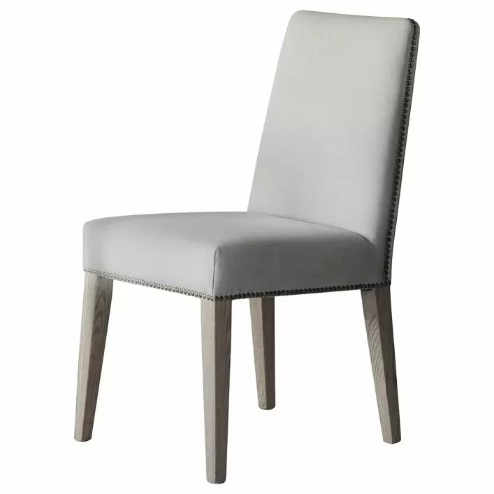 Ghedi Roberta Dining Chair Cement Linen (2pk) — SantoLusso®