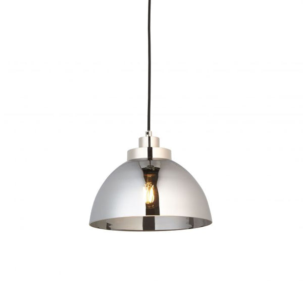 Ghedi Roccah 1 Pendant Light Nickel — SantoLusso®