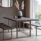 Ghedi Rovella Dining Table Grey Small — SantoLusso®