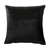 Ghedi Ruma Velvet Oxford Cushion Black — SantoLusso®