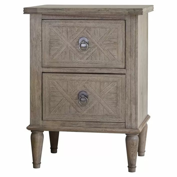 Ghedi Segre 2 Drawer Bedside Table — SantoLusso®