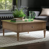 Ghedi Segre Square 2 Drawer Coffee Table — SantoLusso®