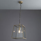 Ghedi Selwyn Pendant Light Antique Brass — SantoLusso®