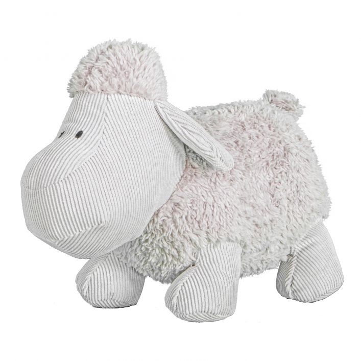 Ghedi Sheep Corduroy Doorstop Cream — SantoLusso®