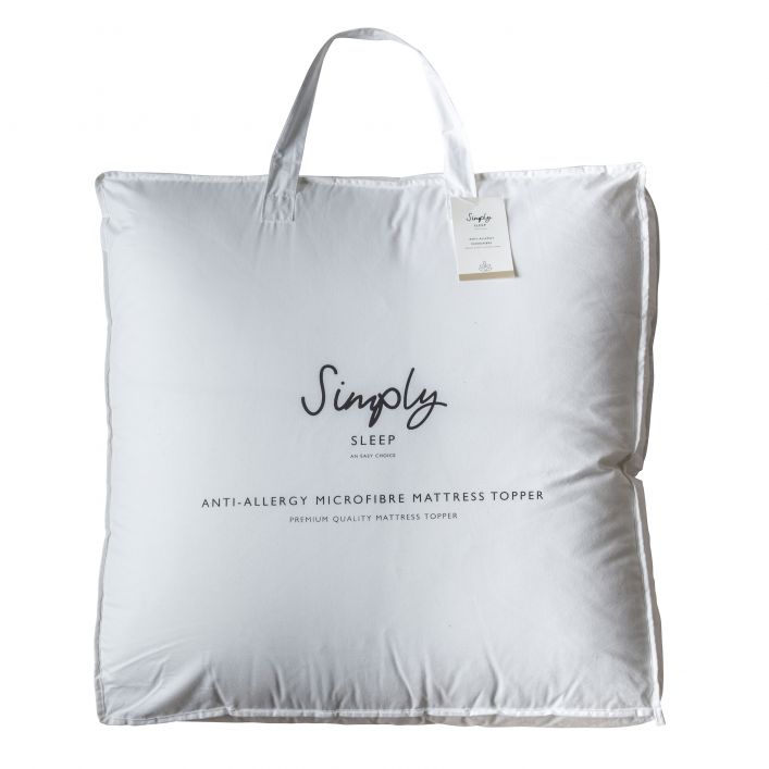 Ghedi Simply Sleep Microfibre Topper King — SantoLusso®